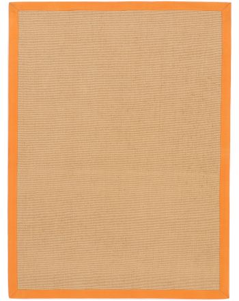 Orange Läufer | Sisalteppich carpetfine